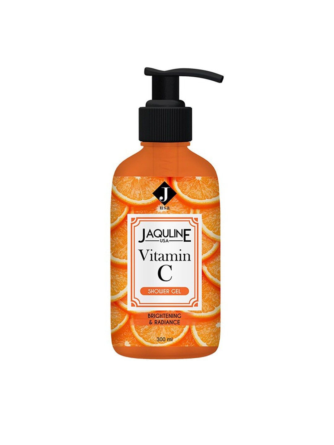 

Jaquline USA Vitamin C Shower Gel - 300 ml, White