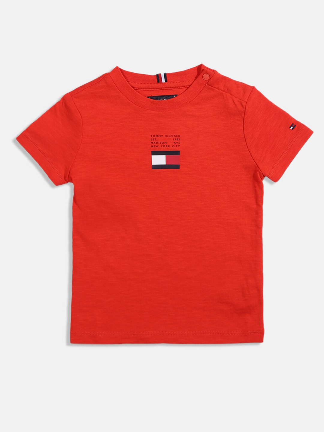 

Tommy Hilfiger Boys Cotton T-shirt, Red