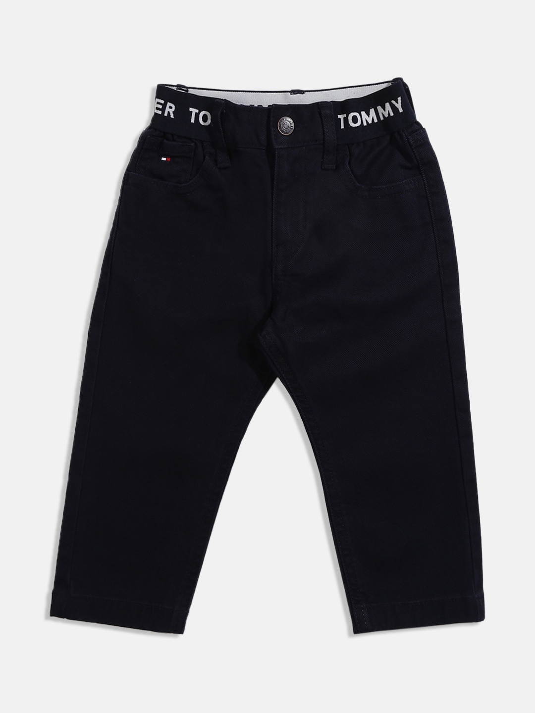 

Tommy Hilfiger Boys Cotton Trousers, Black