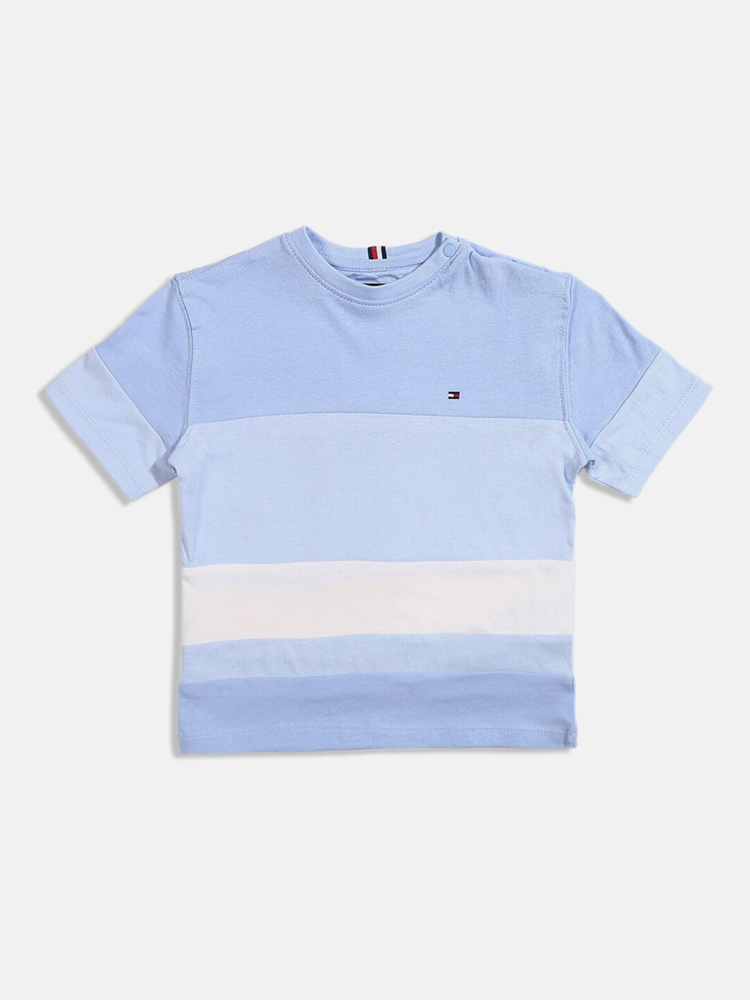 

Tommy Hilfiger Boys Striped T-shirt, Blue