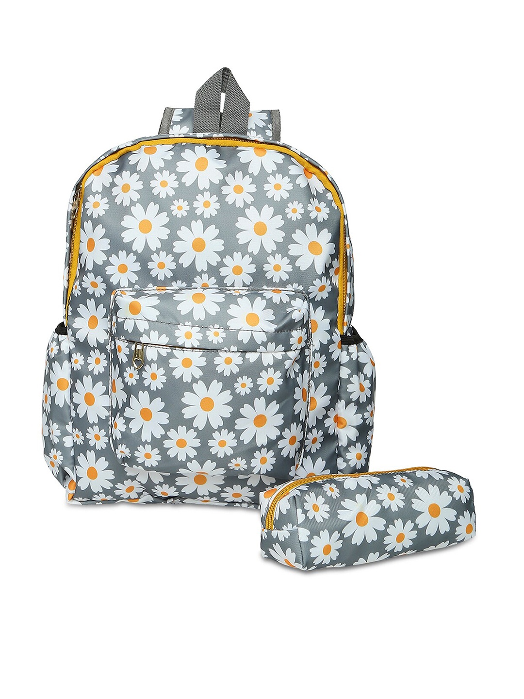 

CRAYTON Women Backpack with Compression Straps, Grey