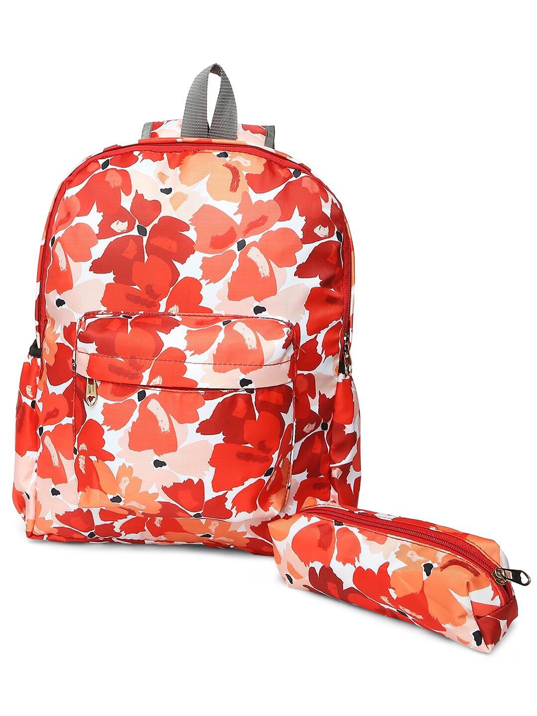 

CRAYTON Women Backpack with Compression Straps, Red
