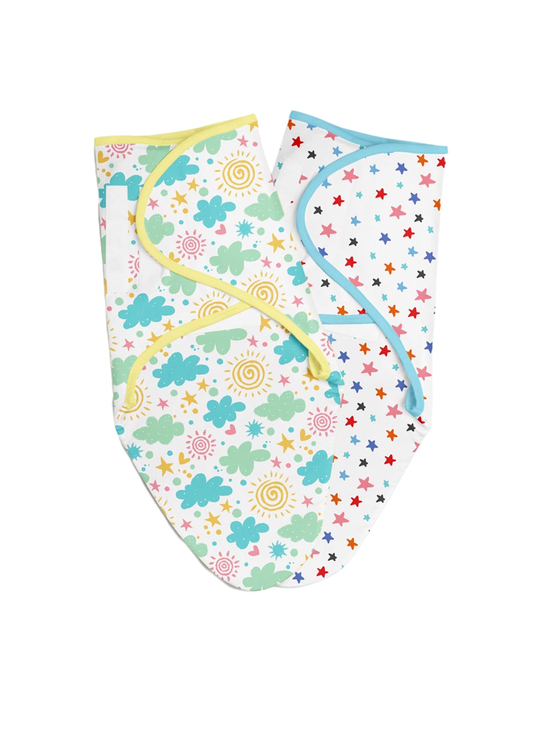 

SuperBottoms Infant Set Of 2 Swaddle Warp, Green