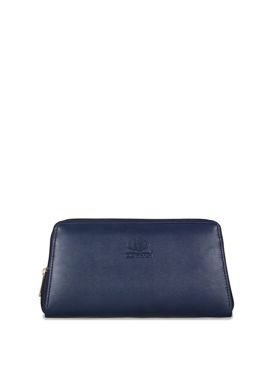

THE CLOWNFISH Evelyn Women Zip Around Wallet, Navy blue