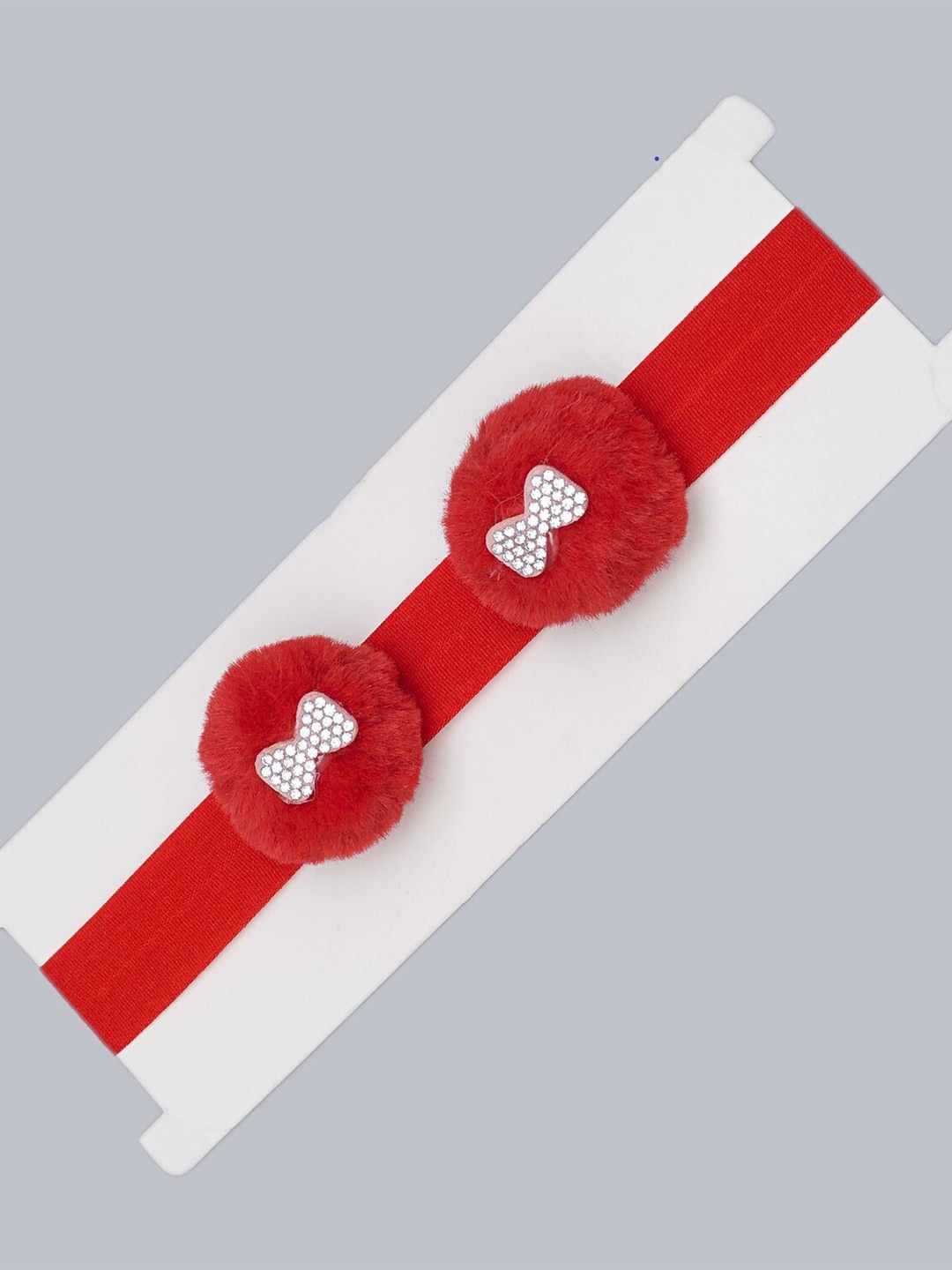 

The Magic Wand Girls Embellished Hairband, Red