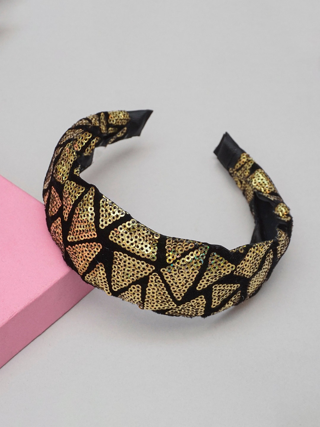 

The Magic Wand Girls Embellished Hairband, Black
