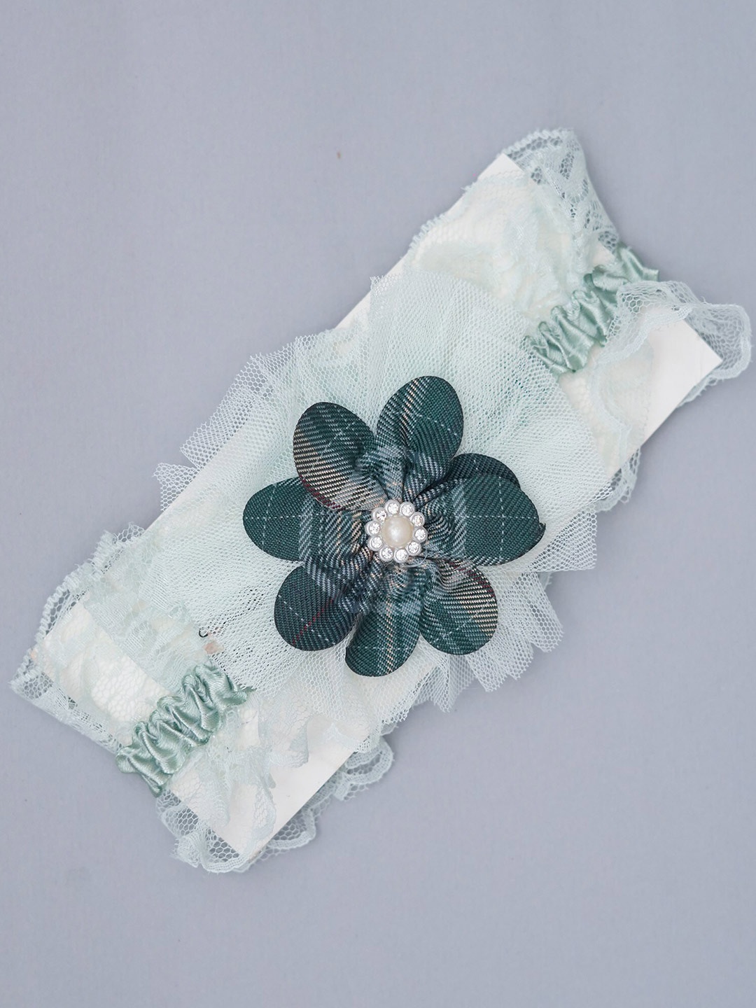 

The Magic Wand Girls Embellished Hairband, Green