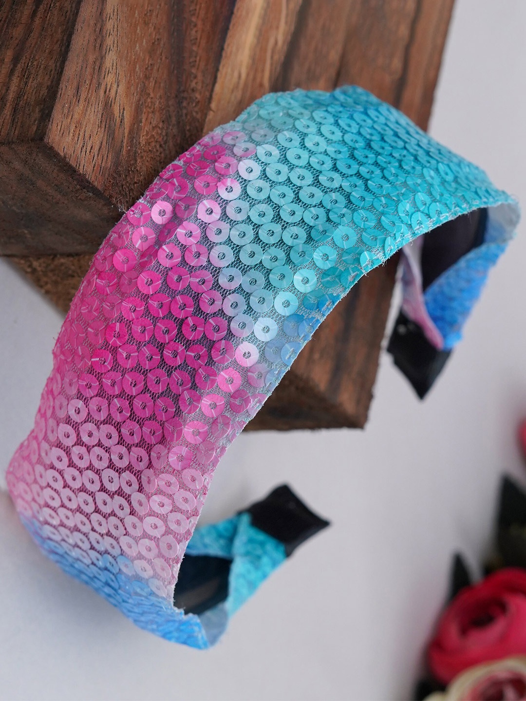 

The Magic Wand Girls Embellished Hairband, Blue