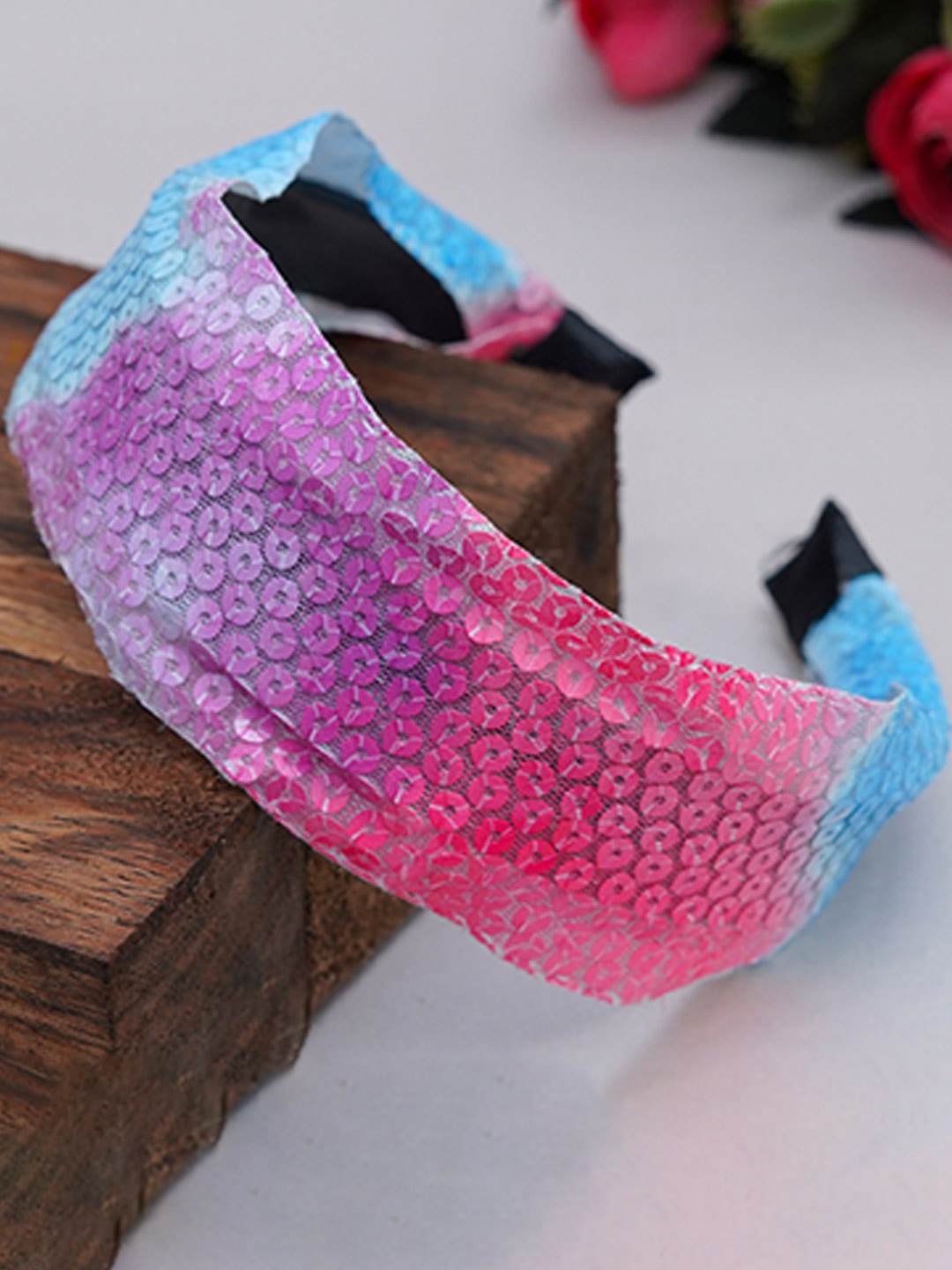

The Magic Wand Girls Embellished Hairband, Pink