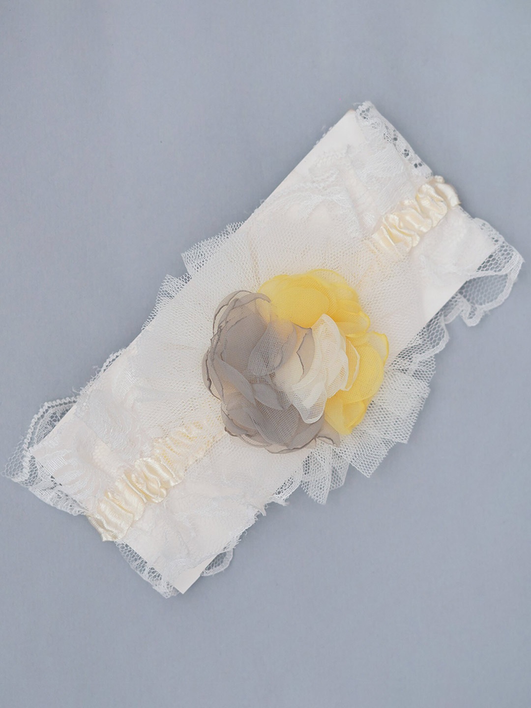 

The Magic Wand Girls Embellished Hairband, Off white