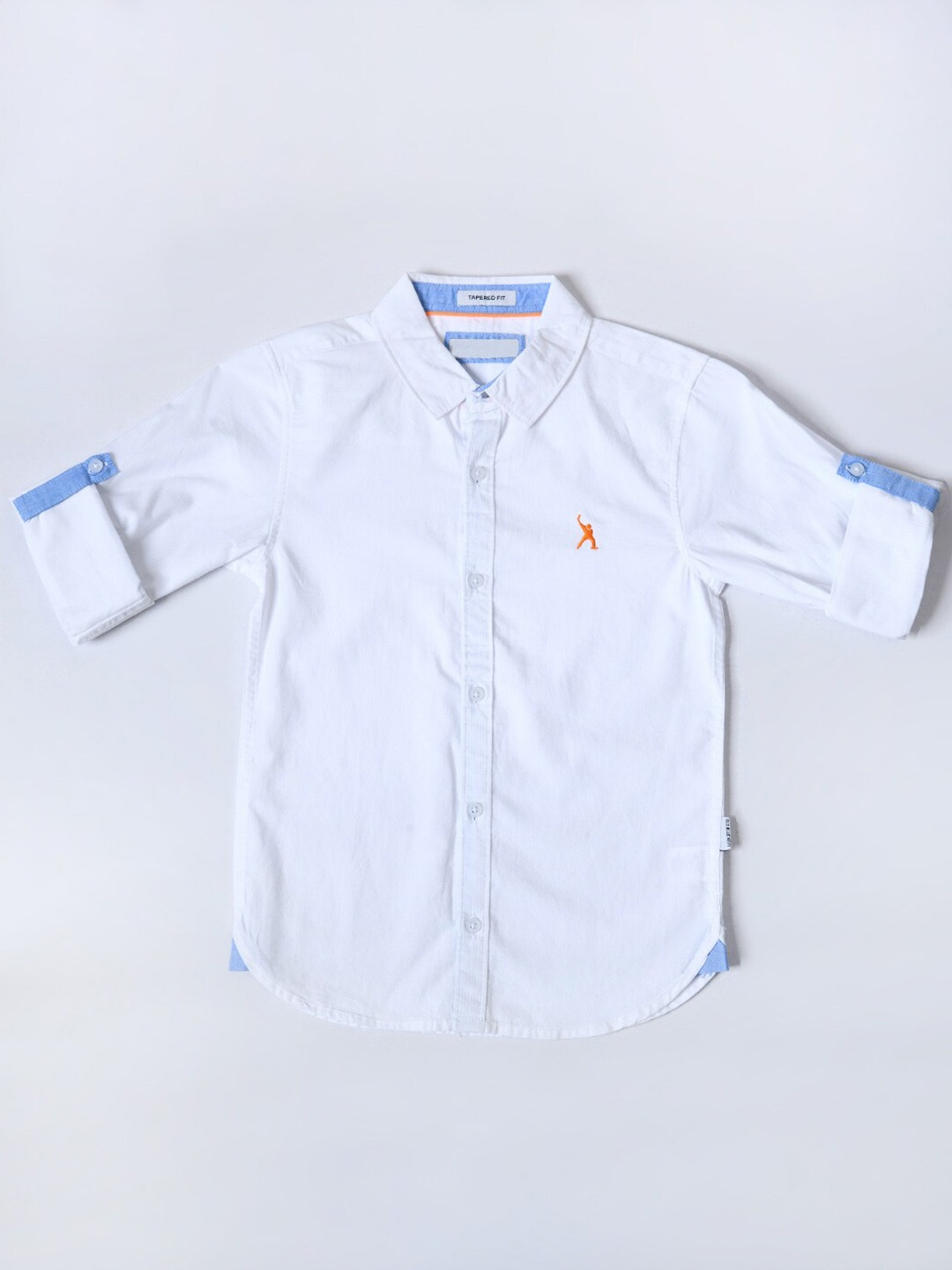 

Bella Moda Boys Comfort Casual Cotton Shirt, Off white