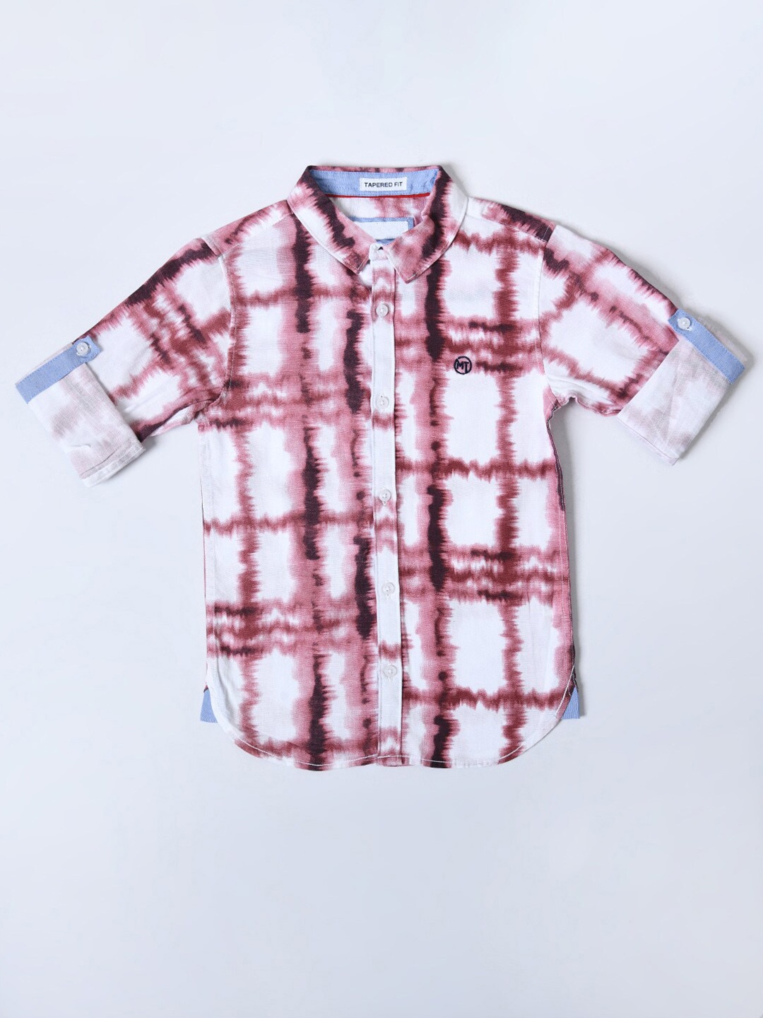 

Bella Moda Boys White Comfort Printed Casual Shirt