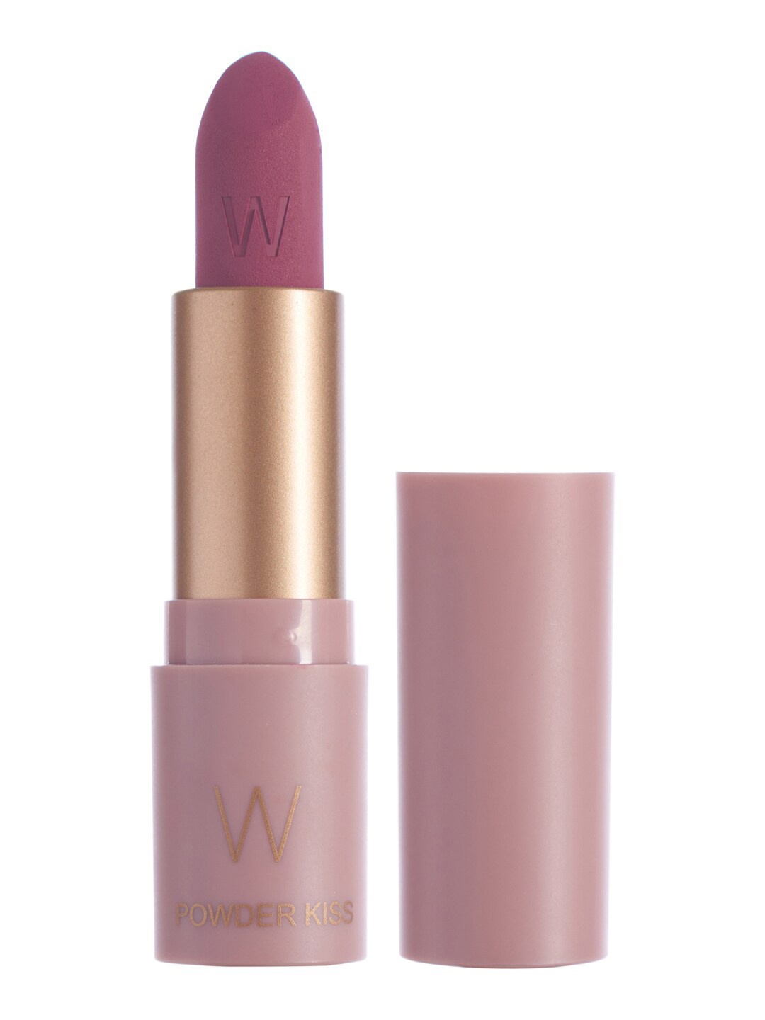 

W Powder Kiss Matte Lipstick with Vitamin E & Hyaluronic Acid 4g - Ethereal, Mauve