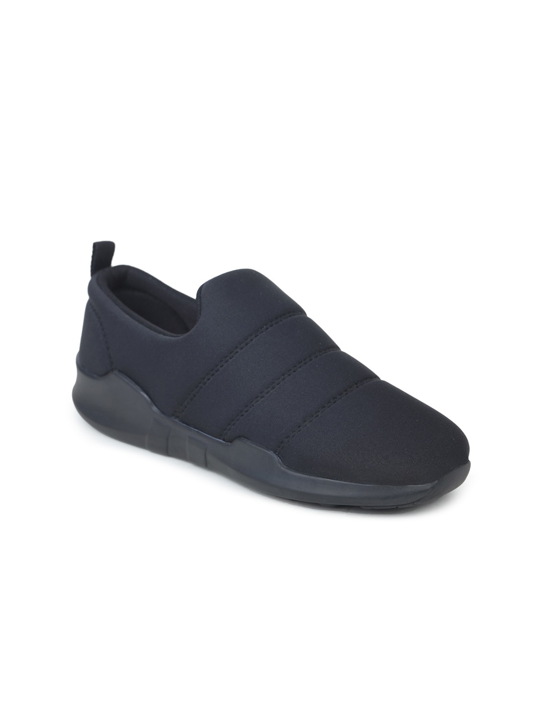 

Liberty Women Woven Design Slip-On Sneakers, Black