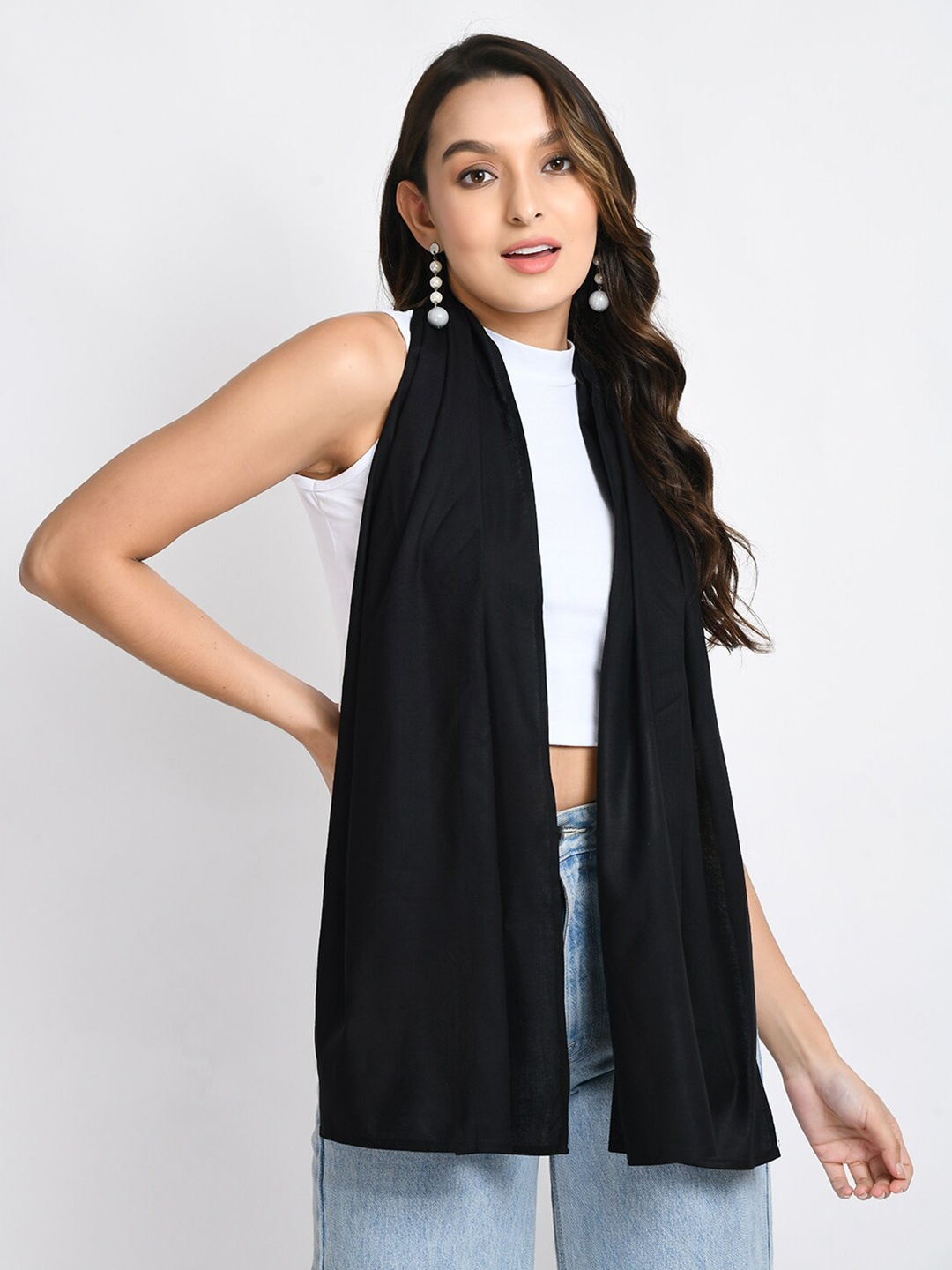 

V&M Women's Scarf, Black
