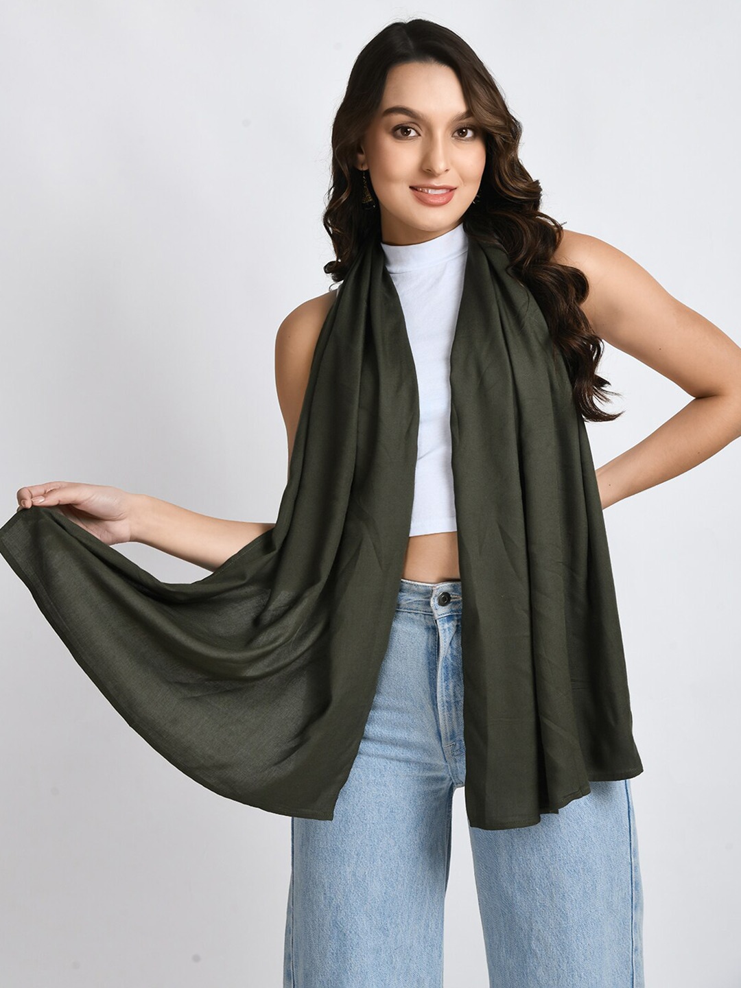 

V&M Women's Scarf, Olive