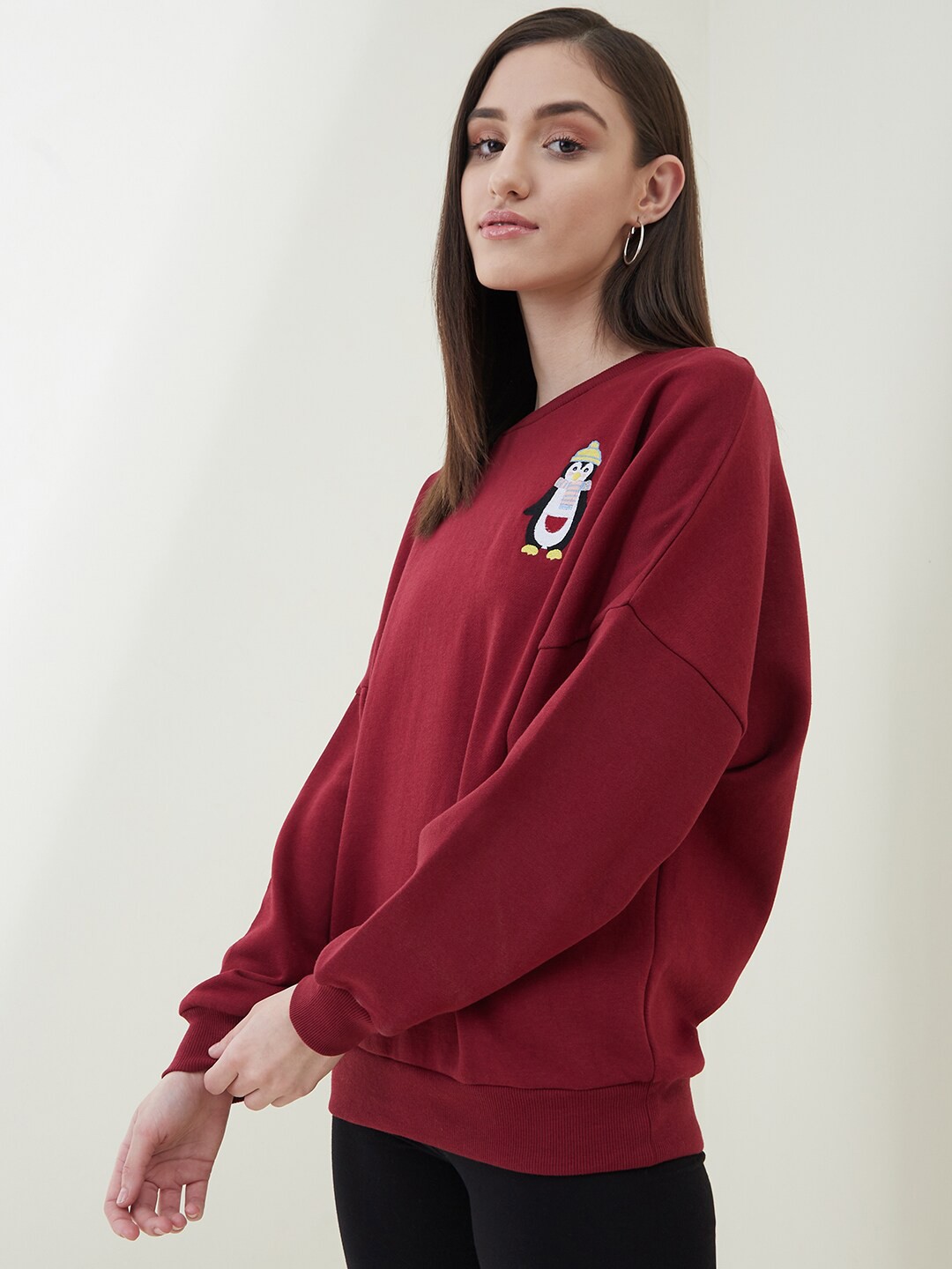 

Femella Women Sweatshirt, Red