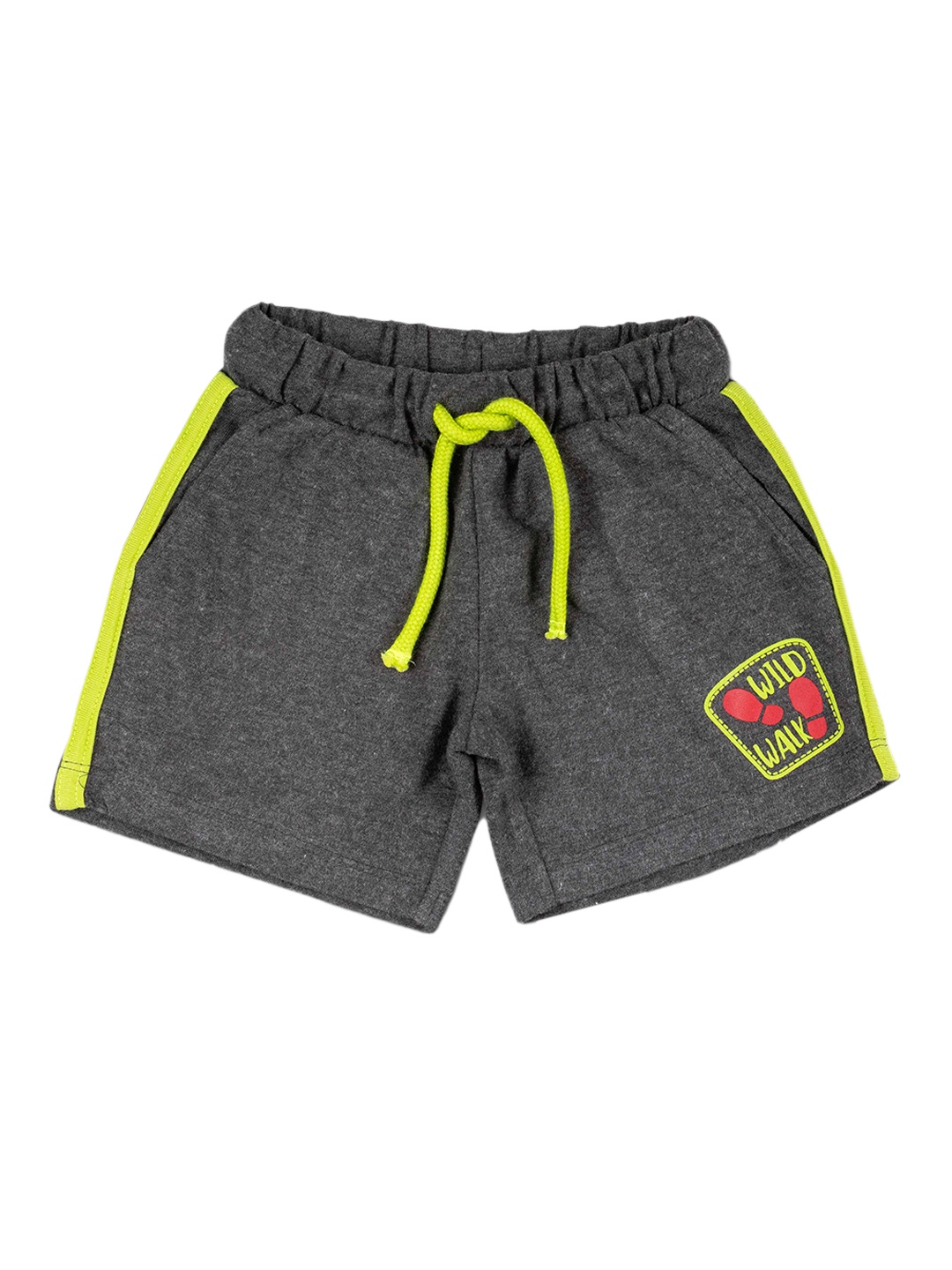 

JusCubs Boys Pure Cotton Outdoor Shorts, Charcoal