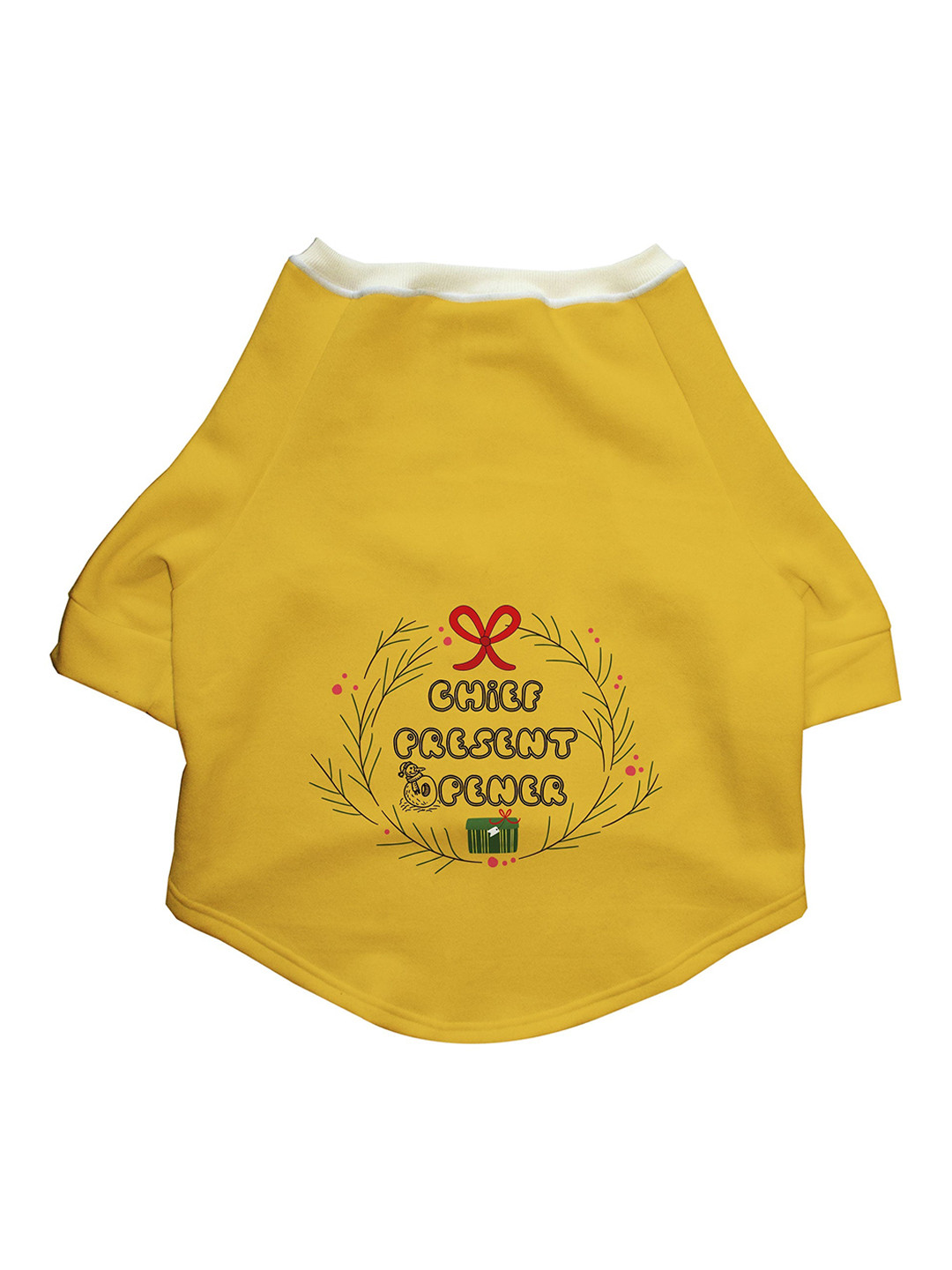 

Ruse Printed Cotton Dog T-Shirt, Yellow