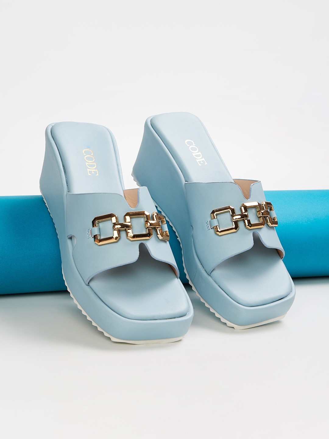 

CODE by Lifestyle Women Platform Heels, Blue