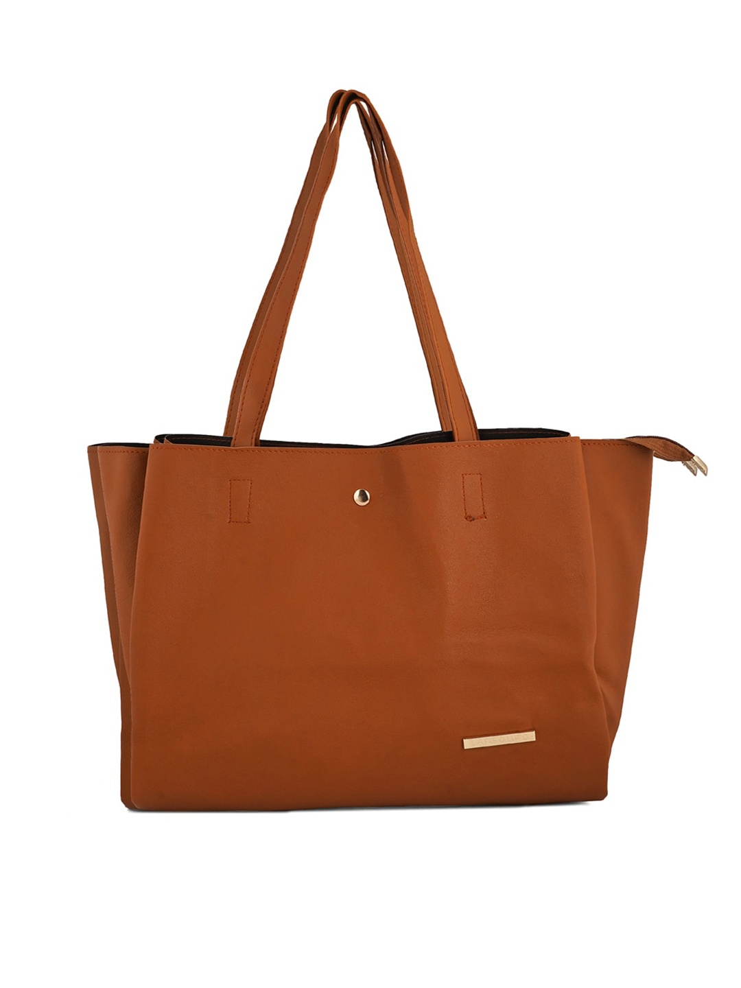 

Lapis O Lupo Women Oversized Shopper Tote Bag, Tan