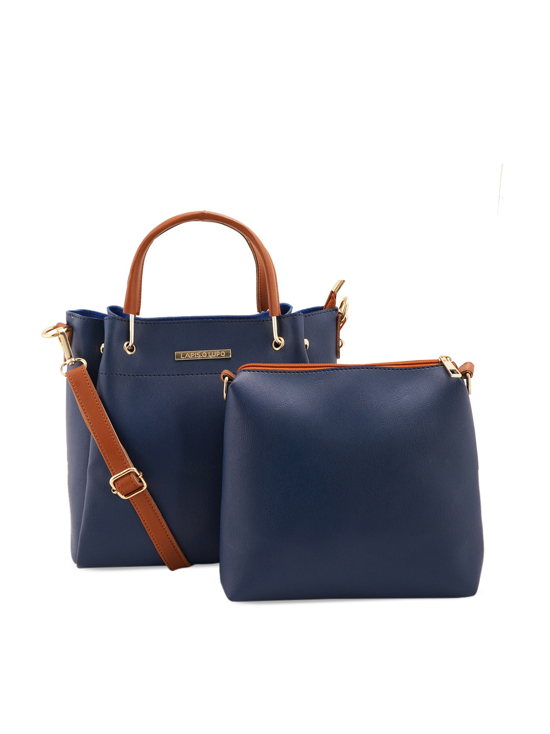 

Lapis O Lupo Structured Handheld Bag, Blue