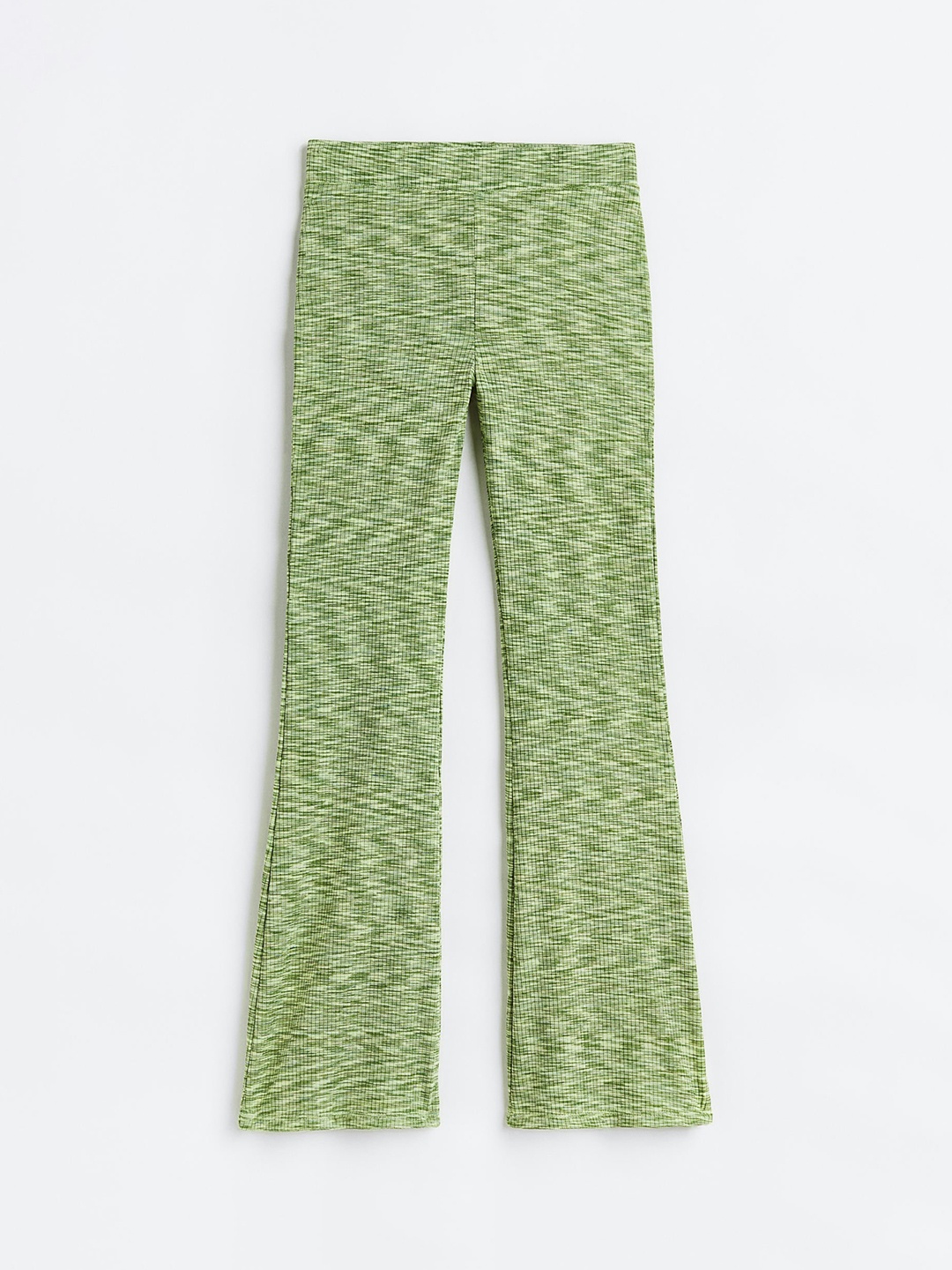 

H&M Girls Flared Leggings, Green