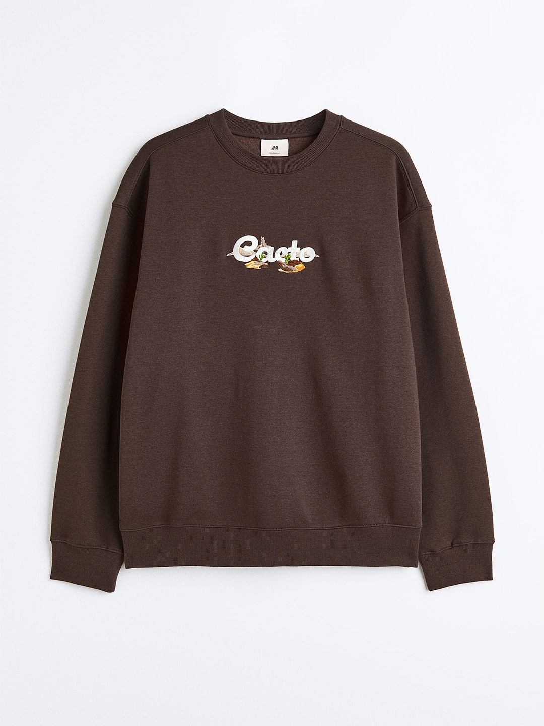 

H&M Men Relaxed Fit Sweatshirt, Brown