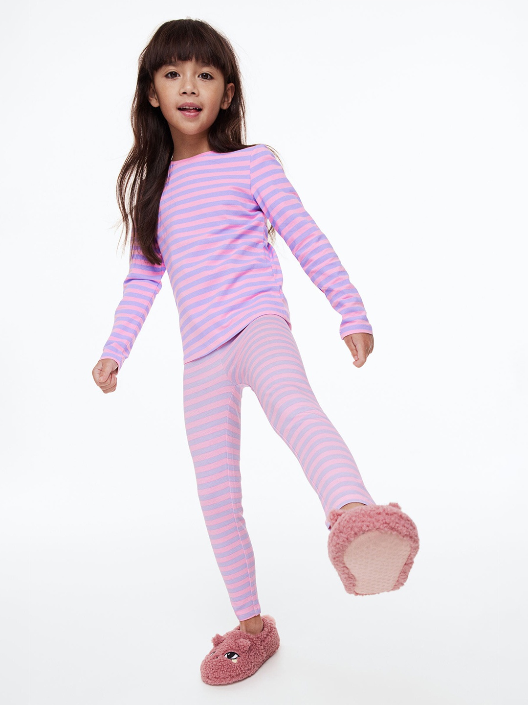 

H&M Girls 5-Pack Jersey Tops, Pink