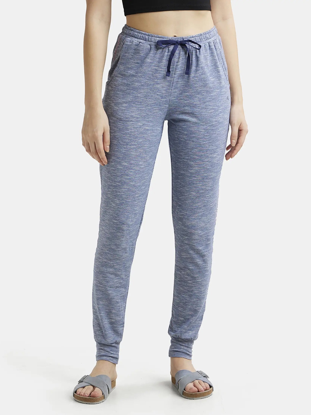 

Jockey Super Combed Cotton Stretch Relaxed Fit Pyjama-RX69, Blue