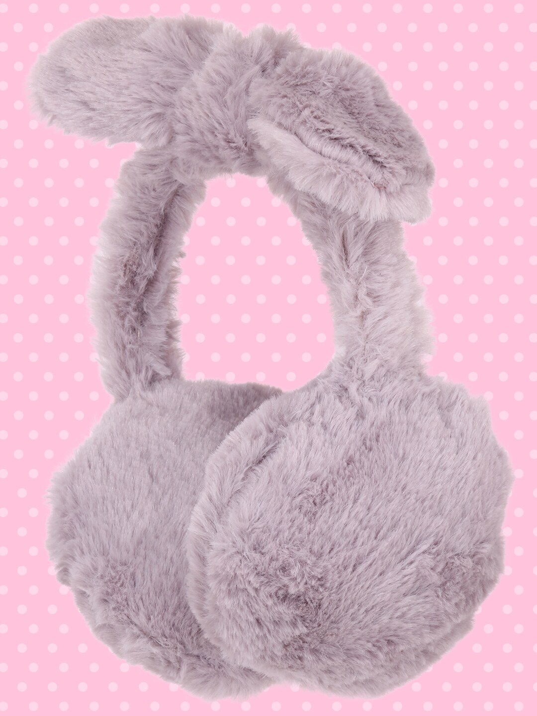

CUTECUMBER Girls Faux Fur Earmuffs, Grey