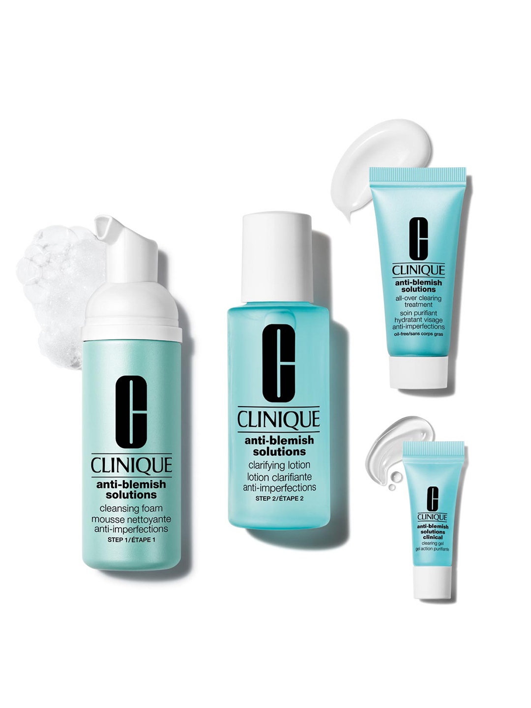 

Clinique Set of Anti Blemish Skin Care Gift Set, Blue