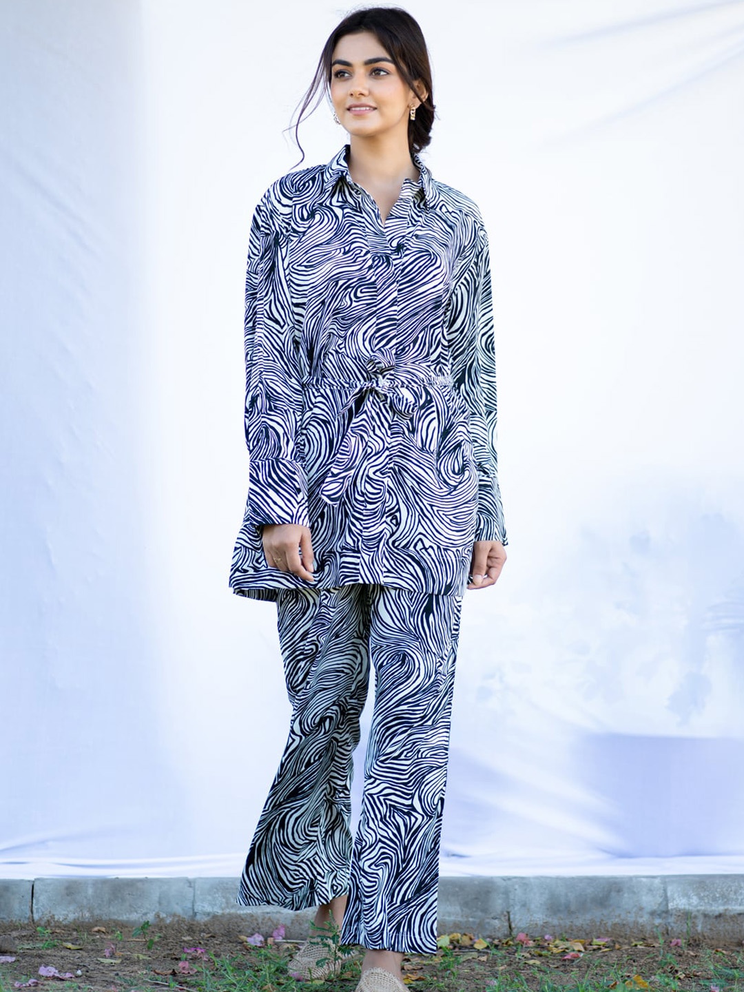 

Tistabene Women Printed Co-Ords, White