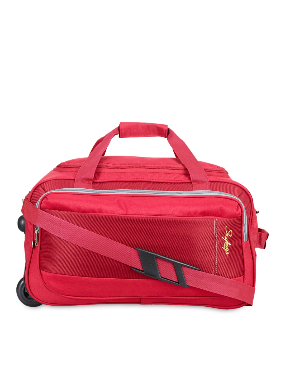 

Skybags Unisex Red Medium Trolley Duffel Bag