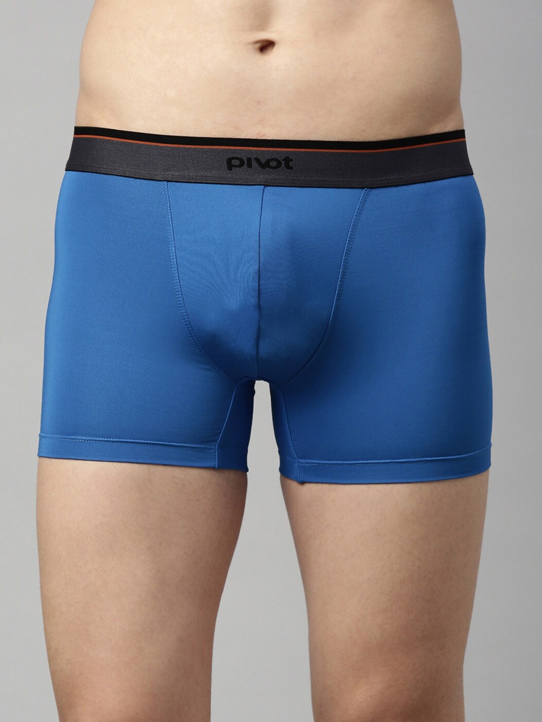 

pivot Men Short Outer Elasticated Trunks, Blue