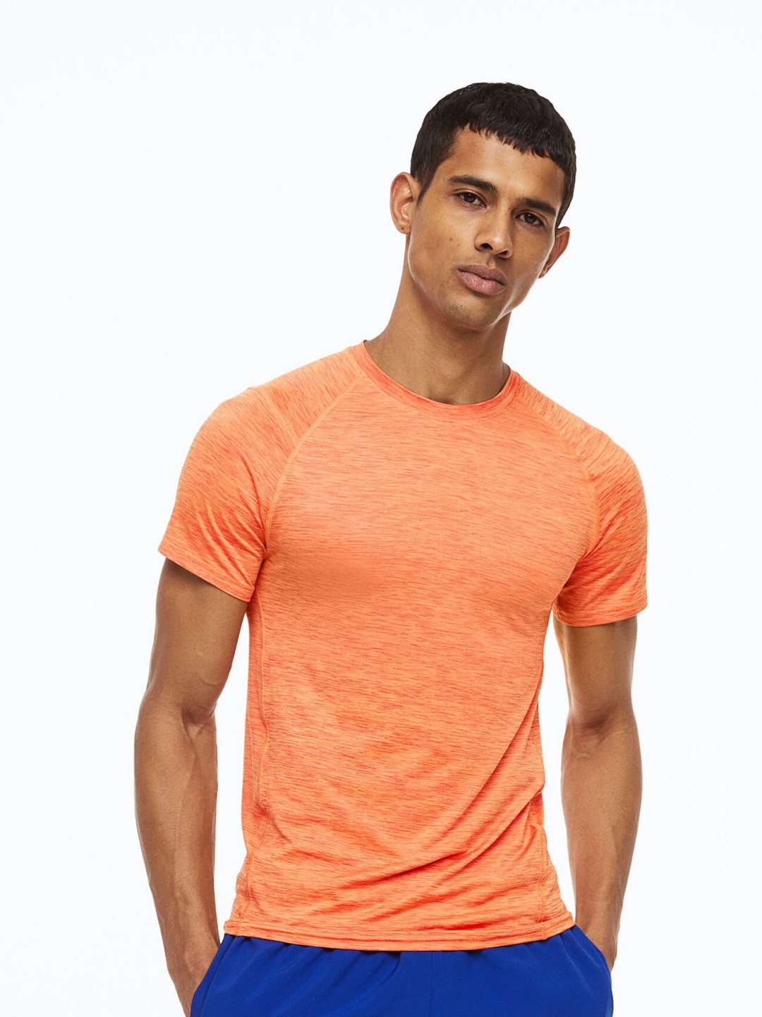 

H&M Men Sports Top In DryMove, Orange