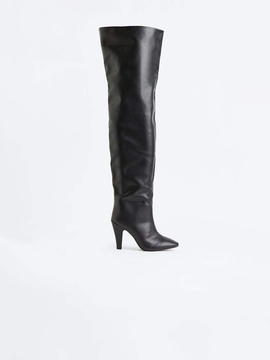 

H&M Women Over-The-Knee Boots, Black