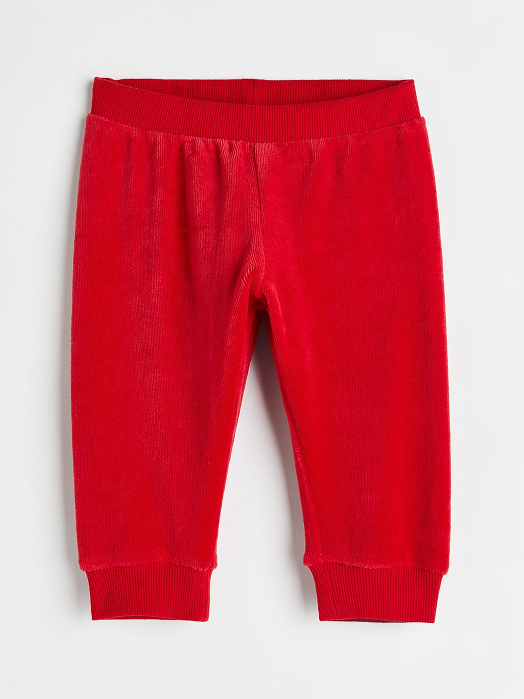 

H&M Boys Velour joggers, Red