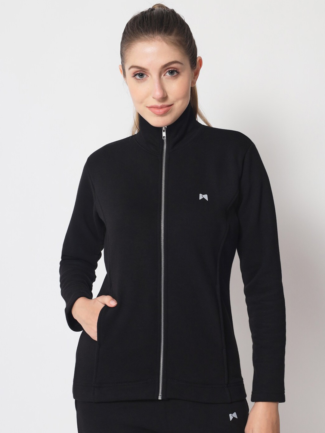 

MUSCLE TORQUE Women Fleece Sweatshirt, Black