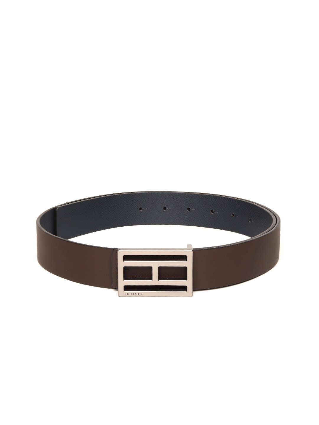 

Tommy Hilfiger Men Reversible Leather Belt, Brown