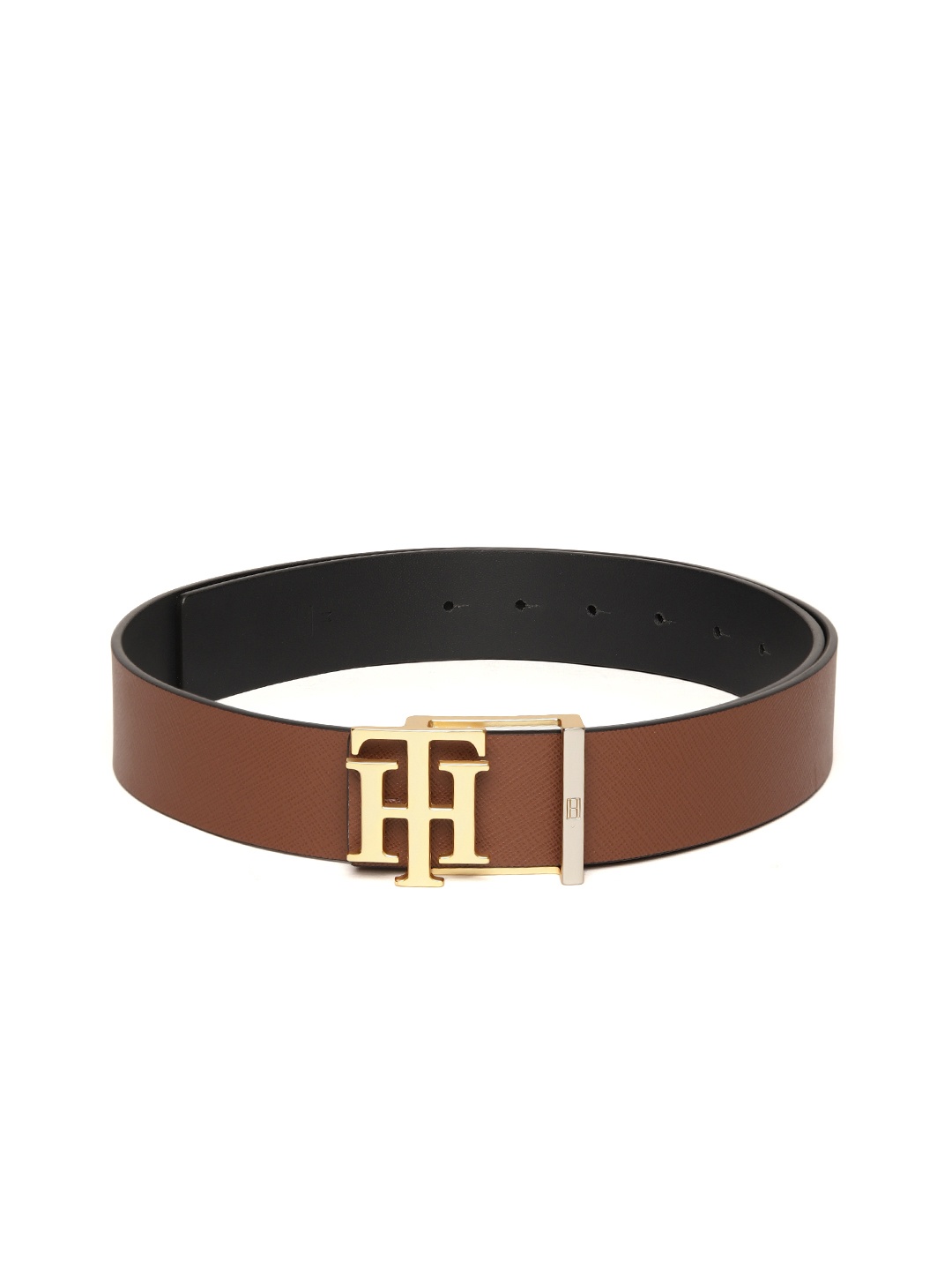 

Tommy Hilfiger Men Reversible Leather Belt, Tan