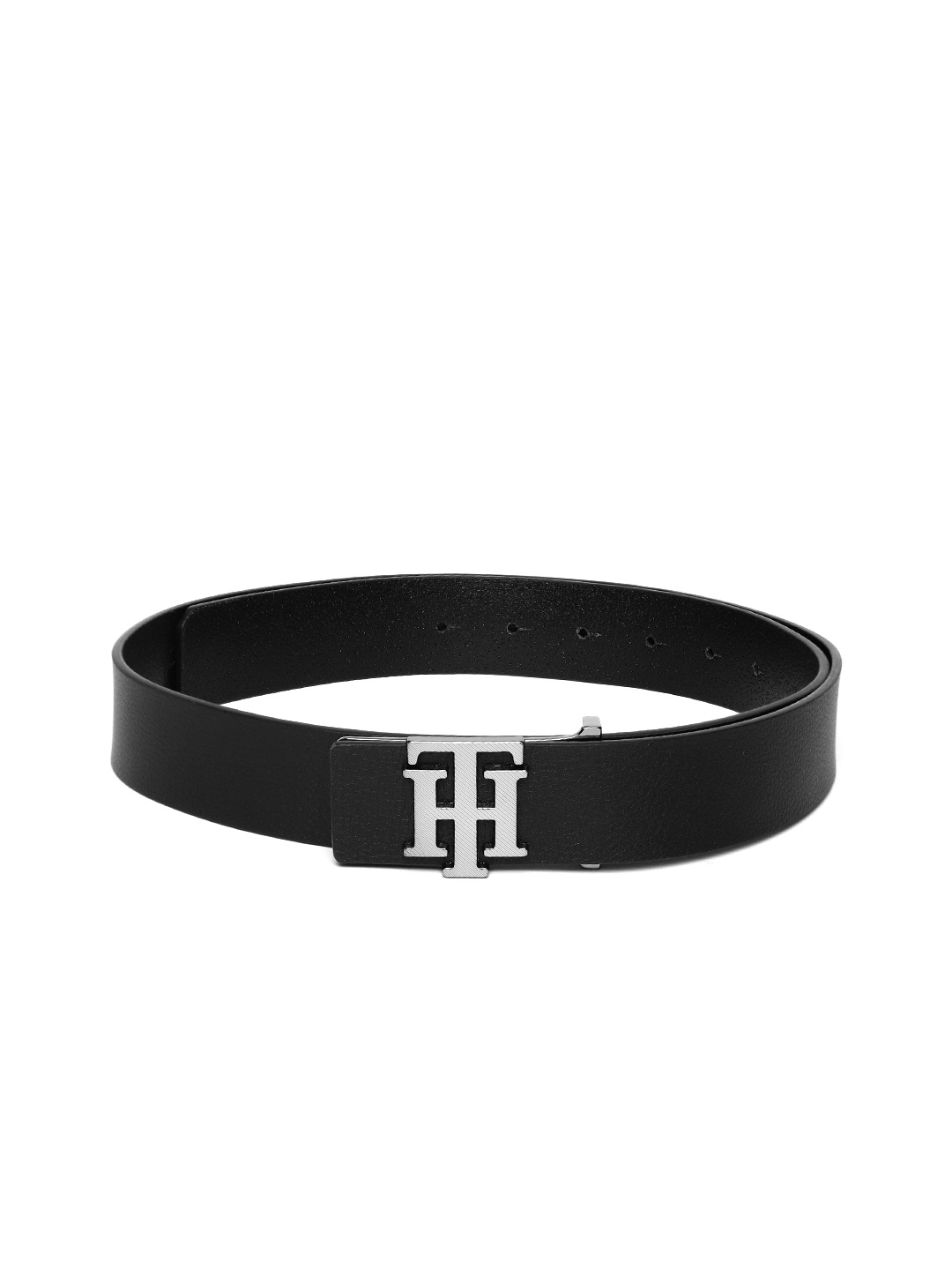 

Tommy Hilfiger Men Textured Leather Belt, Black