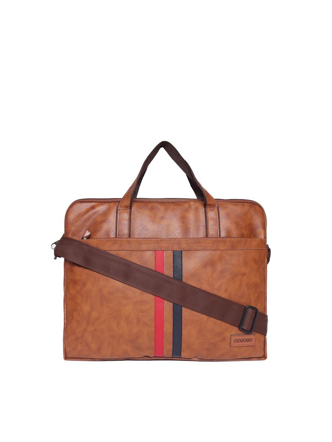 

ASTRID Men PU Laptop Bag, Brown