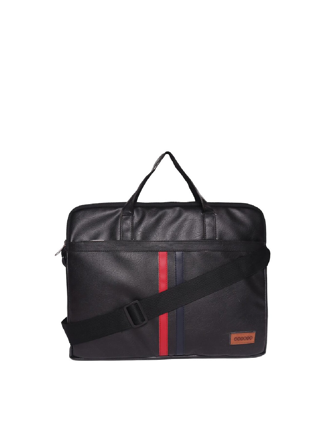 

ASTRID Men PU Laptop Bag, Black