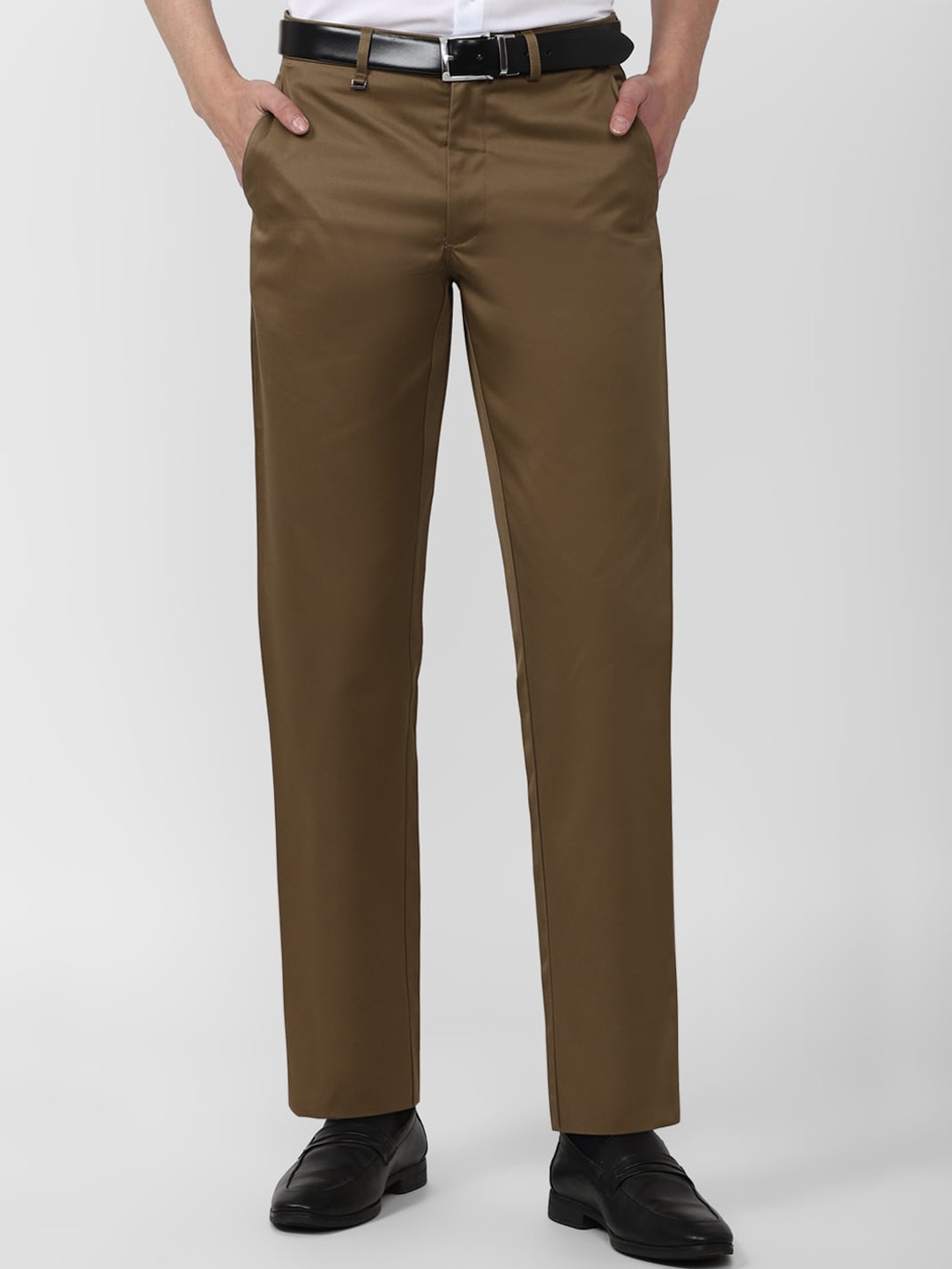 

Van Heusen Men Formal Trouser, Brown