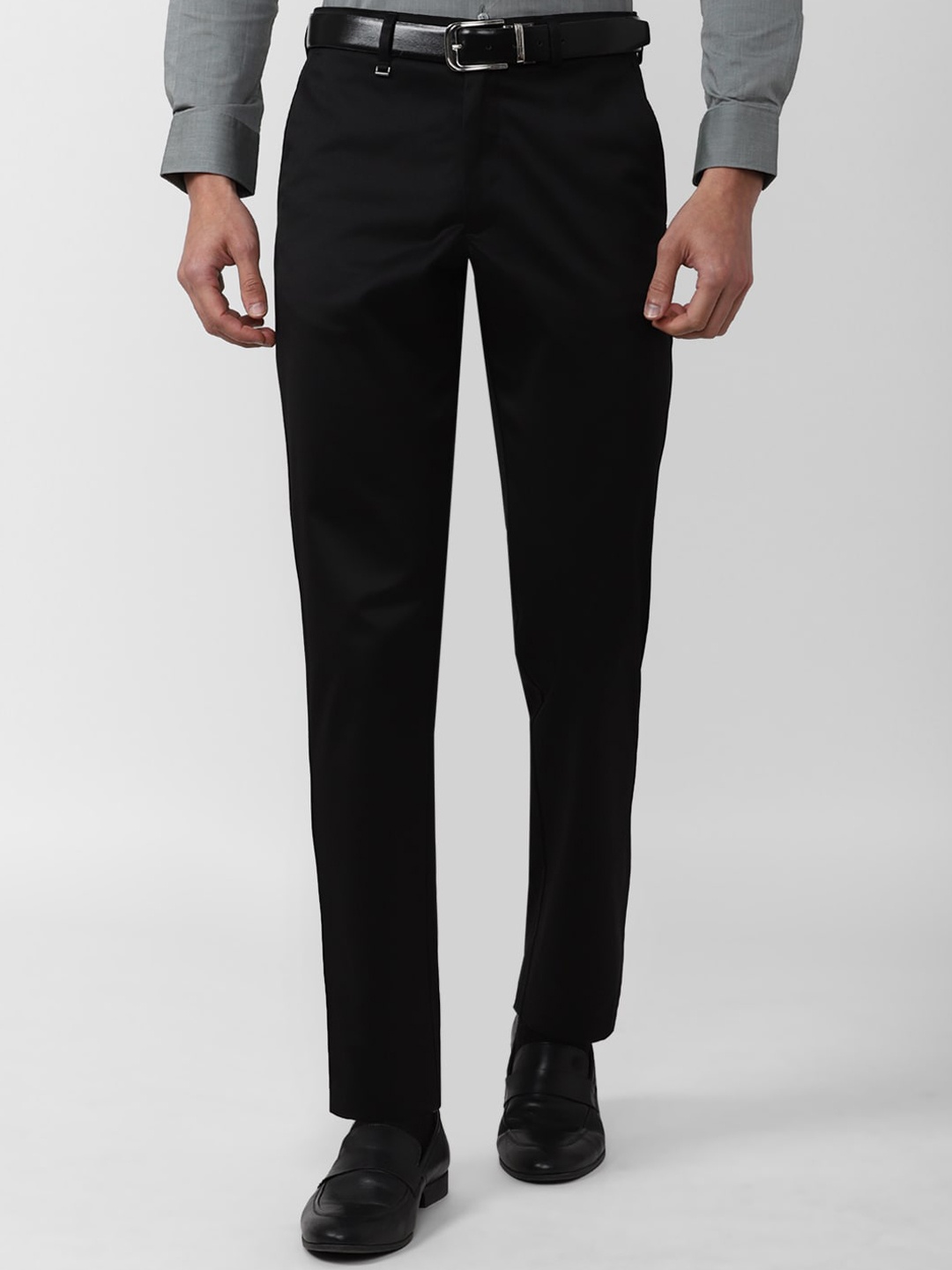 

Van Heusen Men Formal Trousers, Black