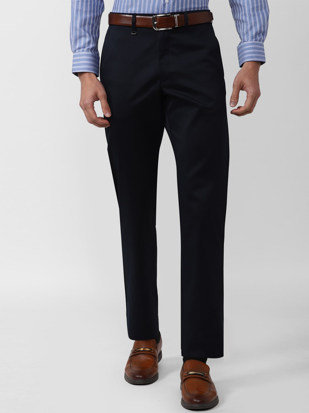 

Van Heusen Men Formal Trousers, Black