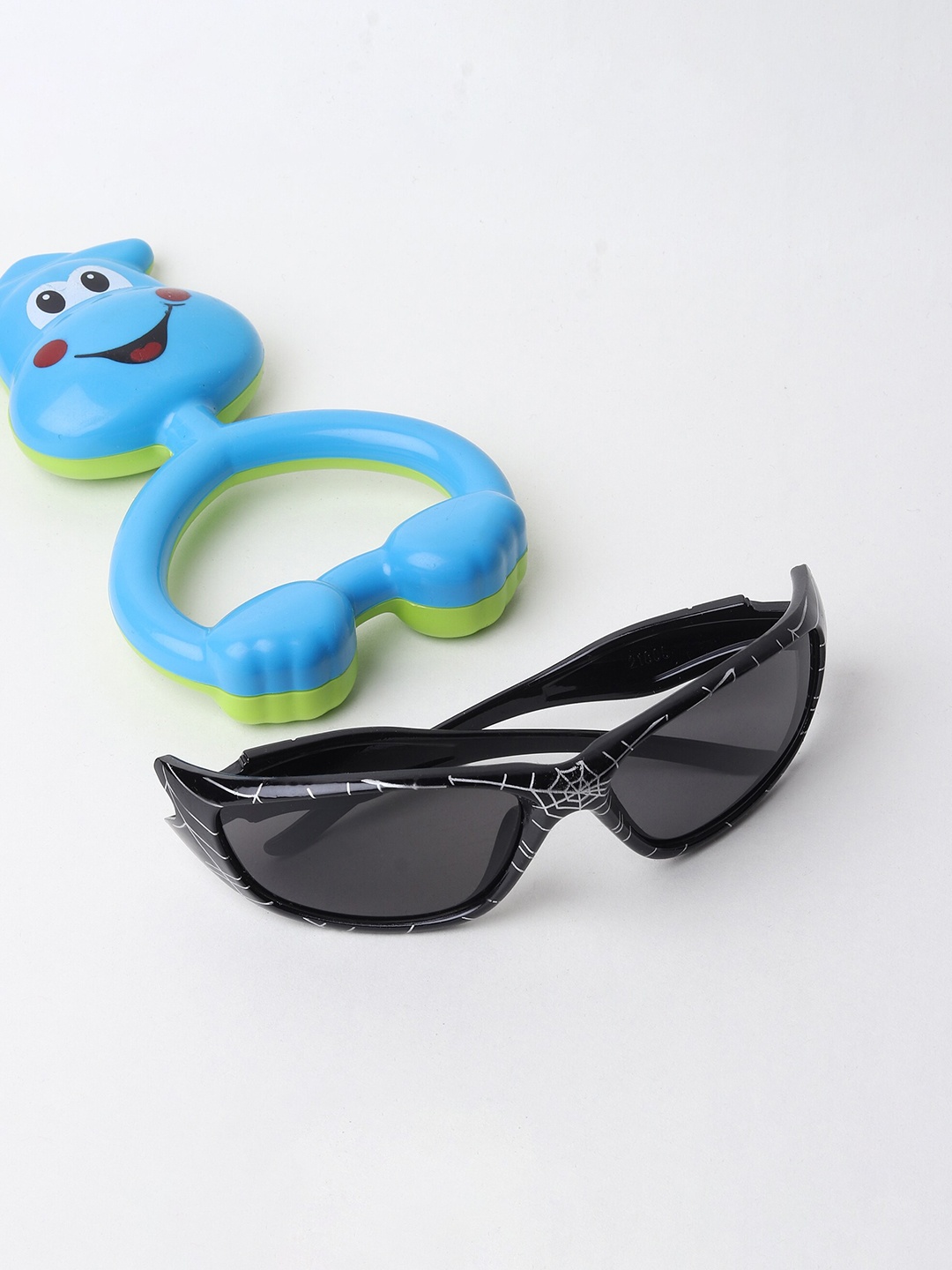 

FROGGY Kids Lens & Full Rim Sports Sunglasses- FG-21802-01, Black