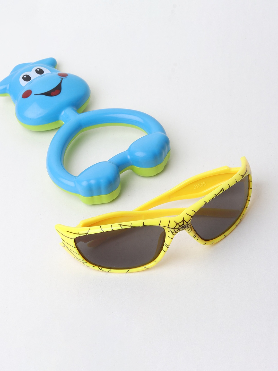 

FROGGY Unisex Kids Sports Sunglasses FG-21802-05, Yellow