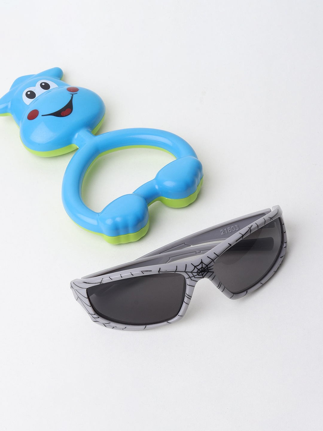 

FROGGY Unisex Kids Sports Sunglasses, Grey